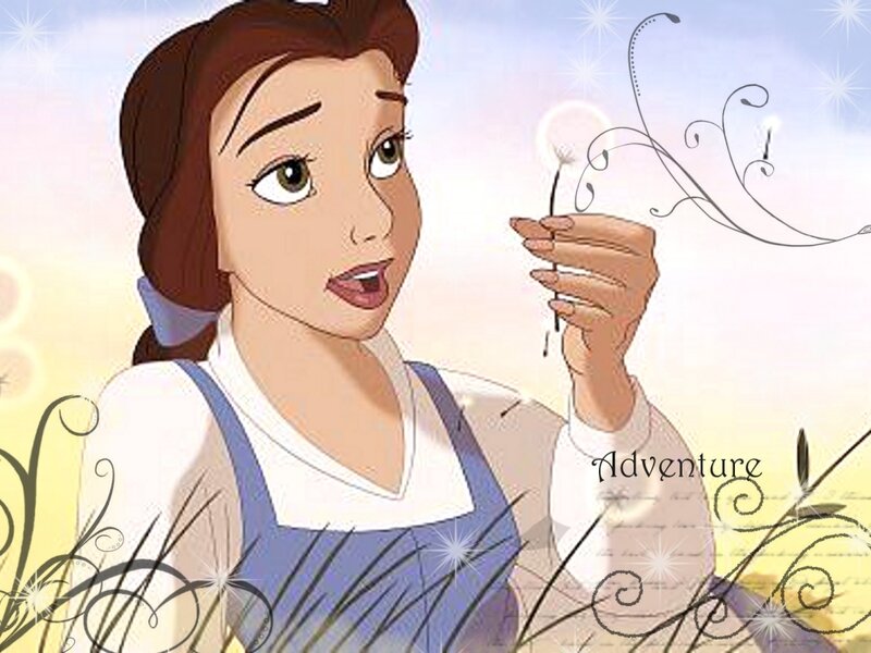 Belle Holding Dandelion