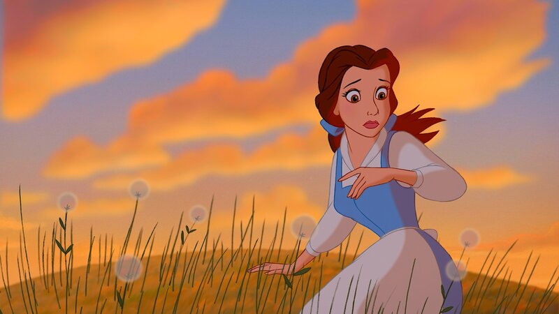 Belle in a Field — Orange