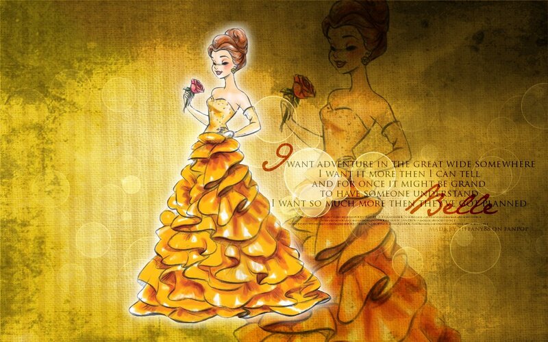 Belle in Yellow Dress — Dreamy
