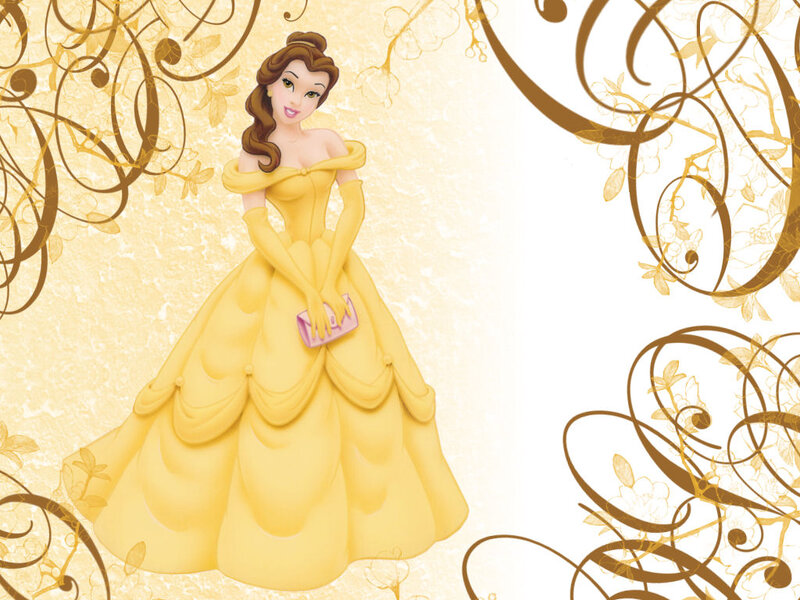 Belle in Yellow Gown — Elegant