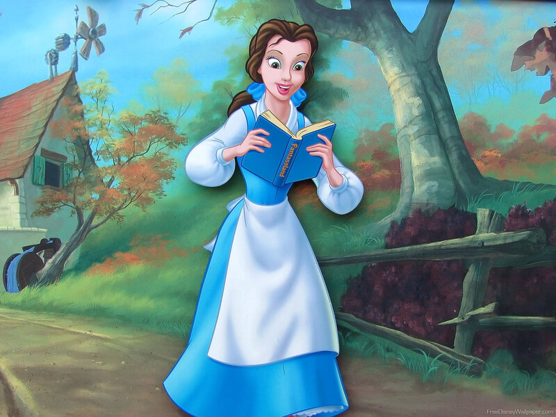 Belle Reading a Book