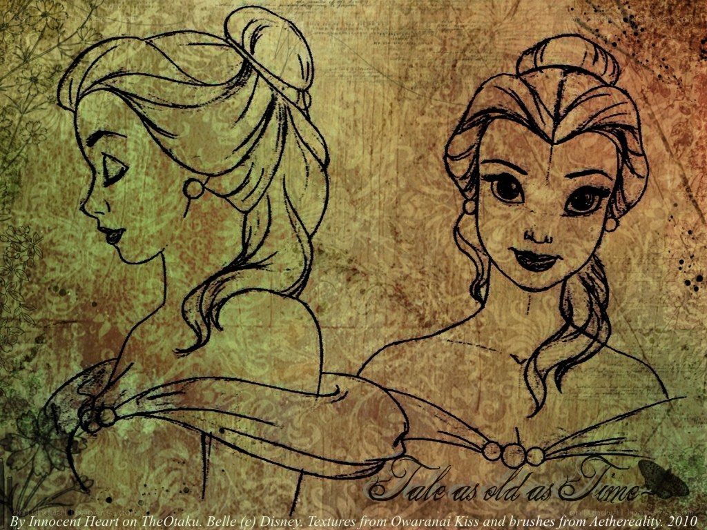 Belle sketch art