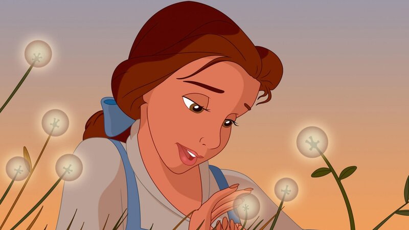 Belle with Dandelions