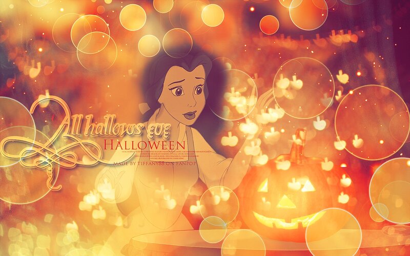 Belle with Pumpkin