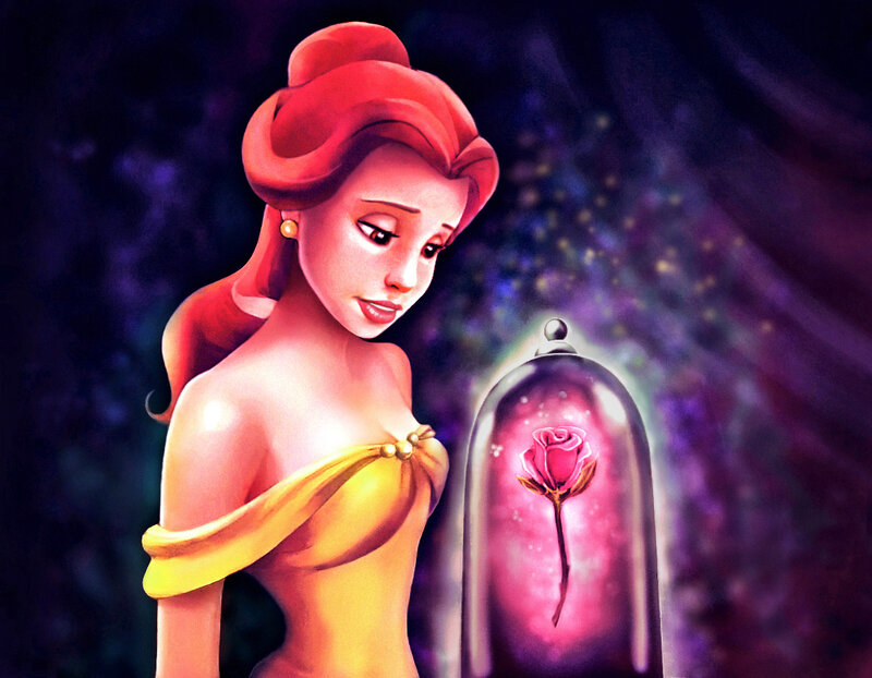 Belle with Rose