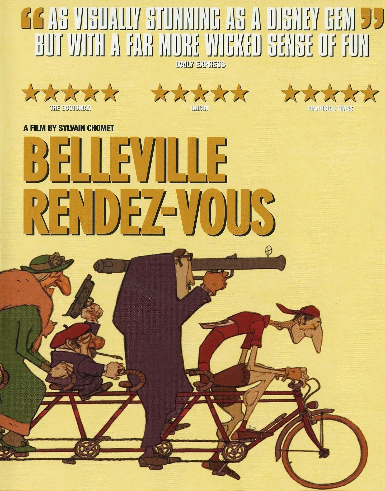 Belleville Rendez-Vous movie poster