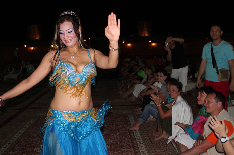 Belly Dancer Performing