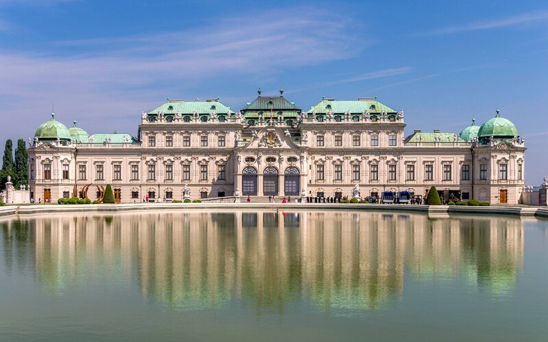 Belvedere Palace — Blue, Serene