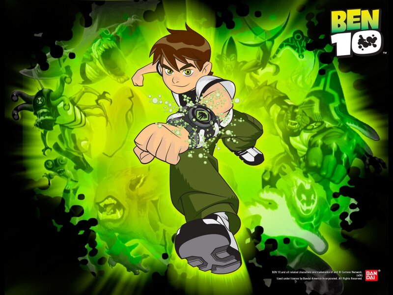 Ben 10 action scene