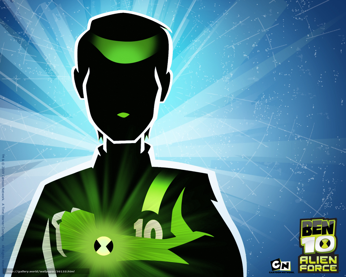 Ben 10 Alien Force silhouette