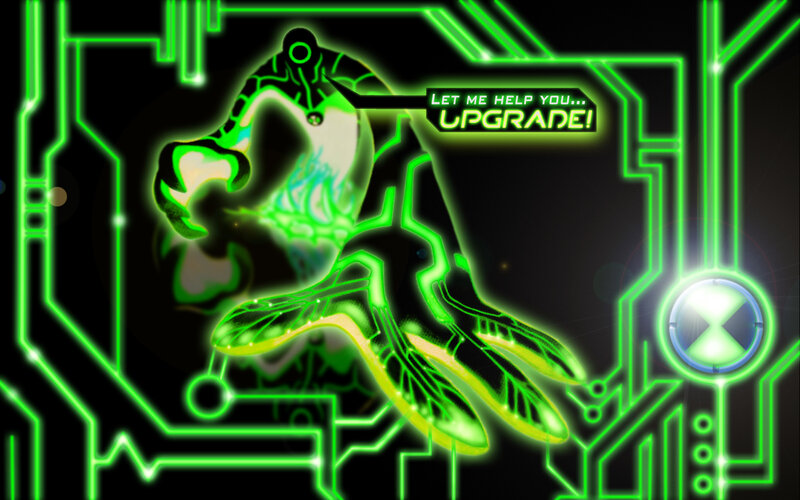 Ben 10 Upgrade Scene