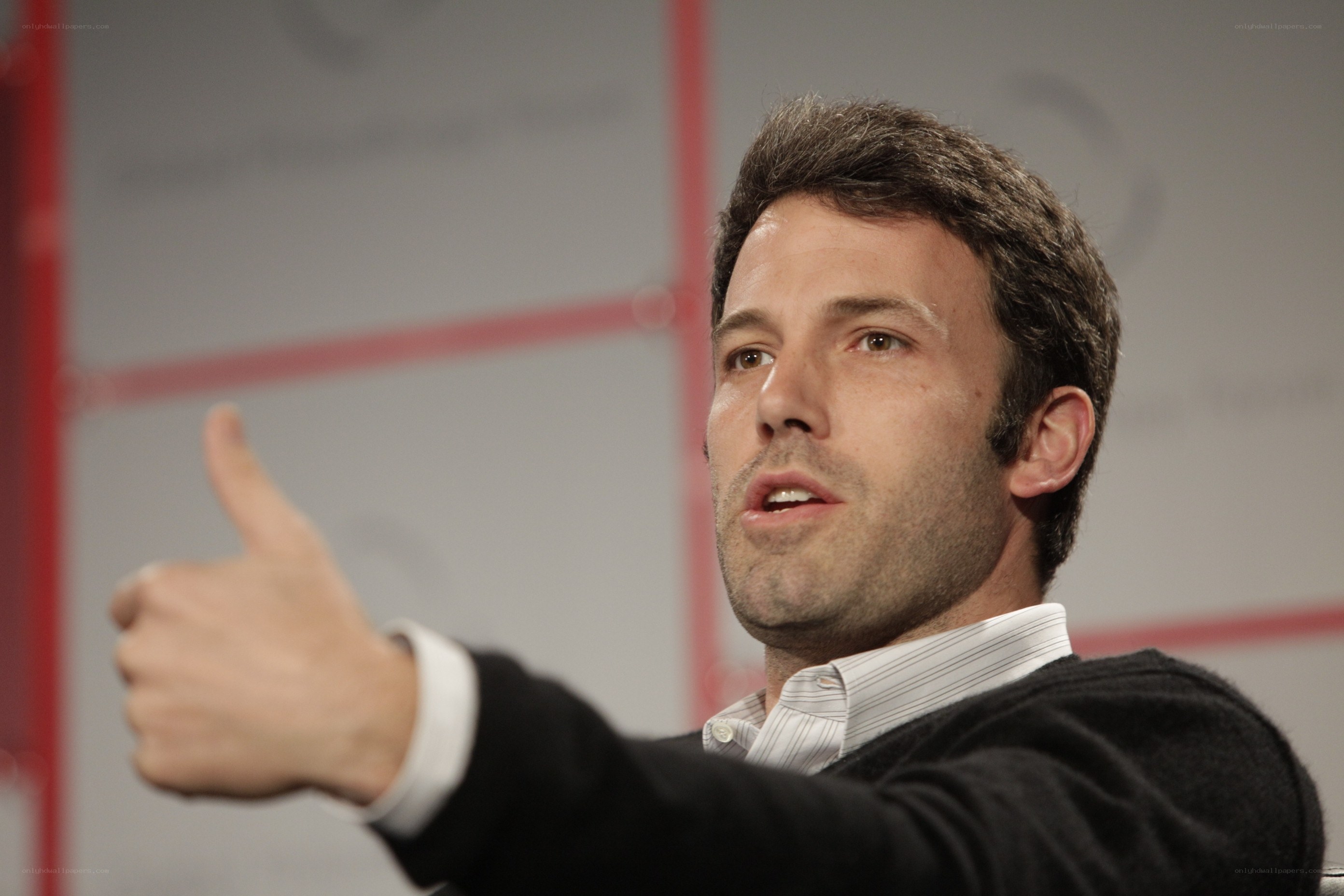 Ben Affleck giving a thumbs-up