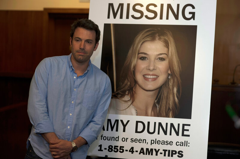 Ben Affleck with missing poster