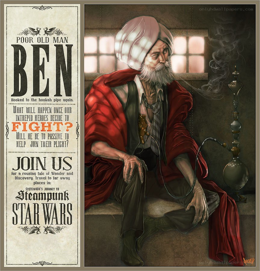 Ben the Hookah Smoker