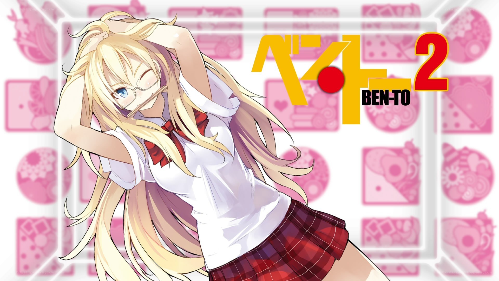 Ben-To anime character art
