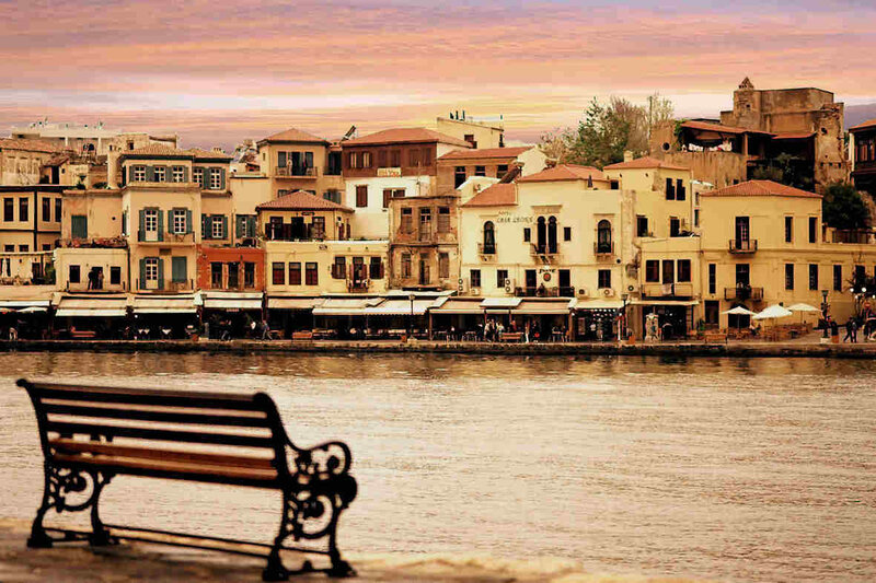 Bench by Waterfront