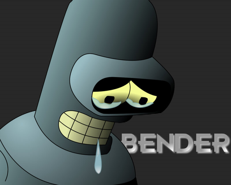Bender crying