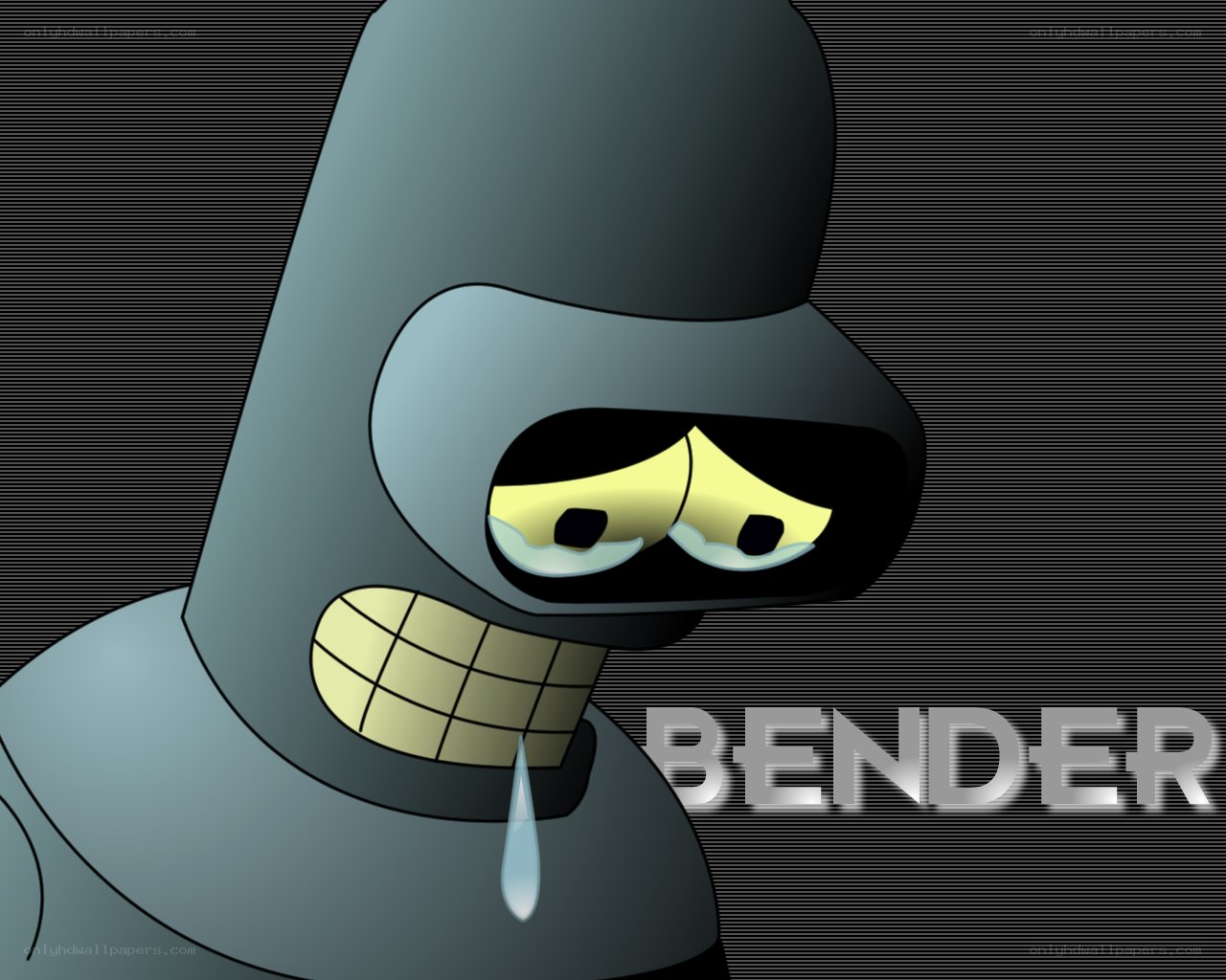 Bender crying