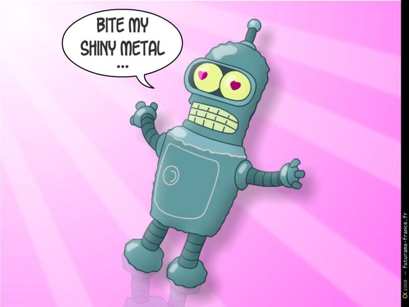 Bender robot character
