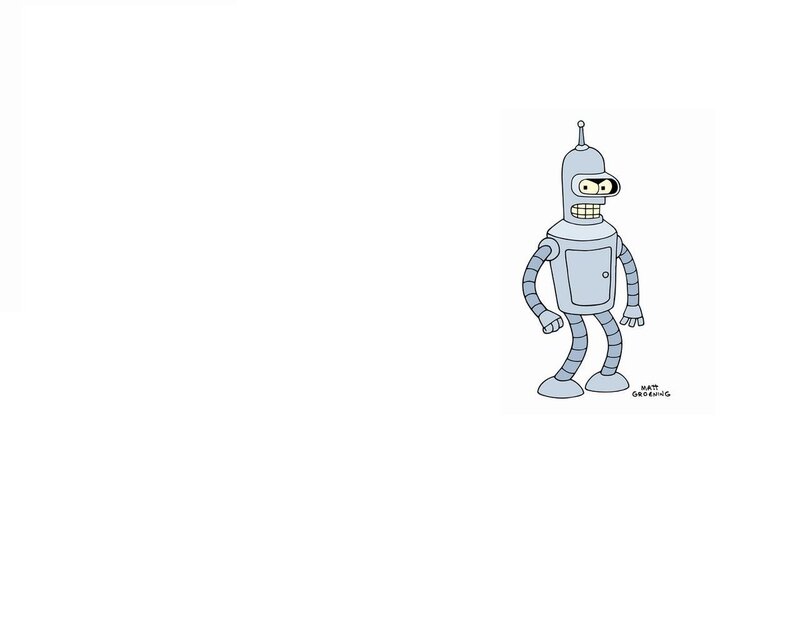 Bender robot character