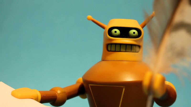 Bender Robot Figure