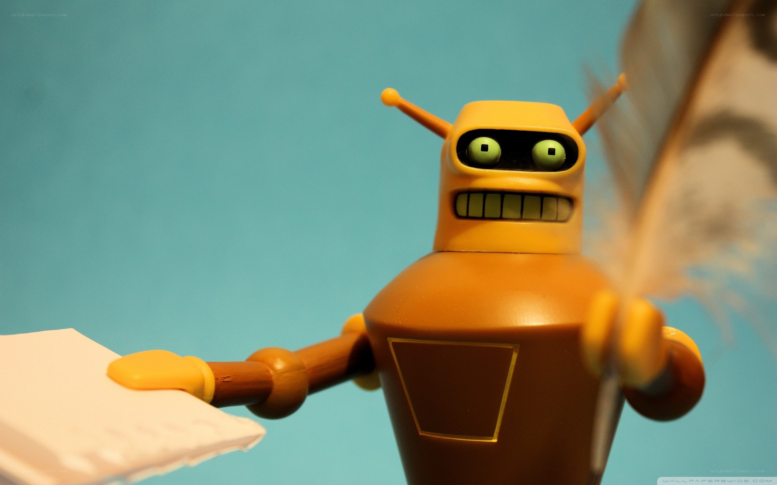 Bender robot figurine