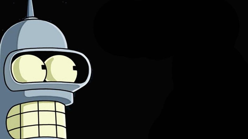 Bender Robot Head — Black