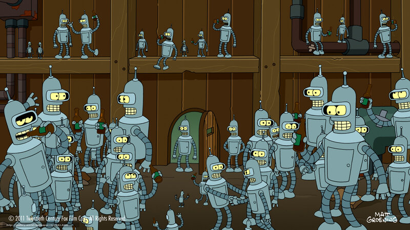 Bender robots party
