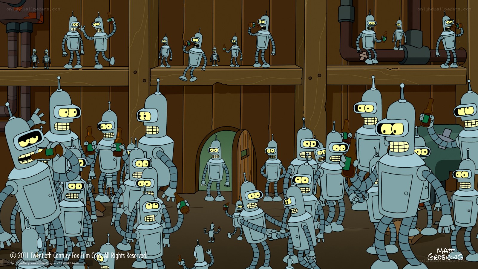 Bender robots party