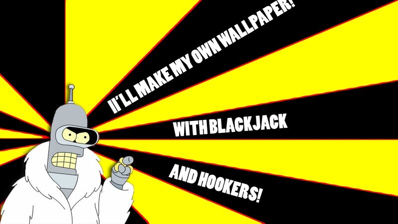 Bender with text