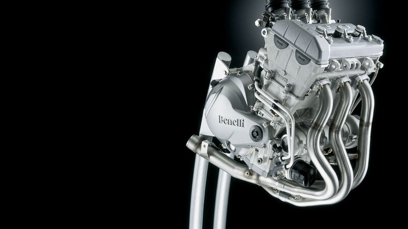 Benelli engine close-up