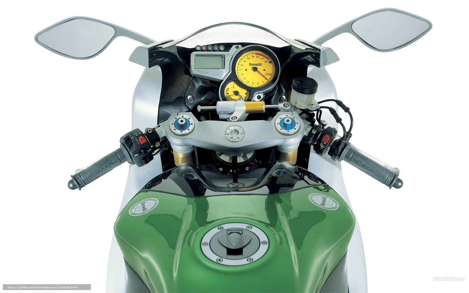 Benelli motorcycle dashboard