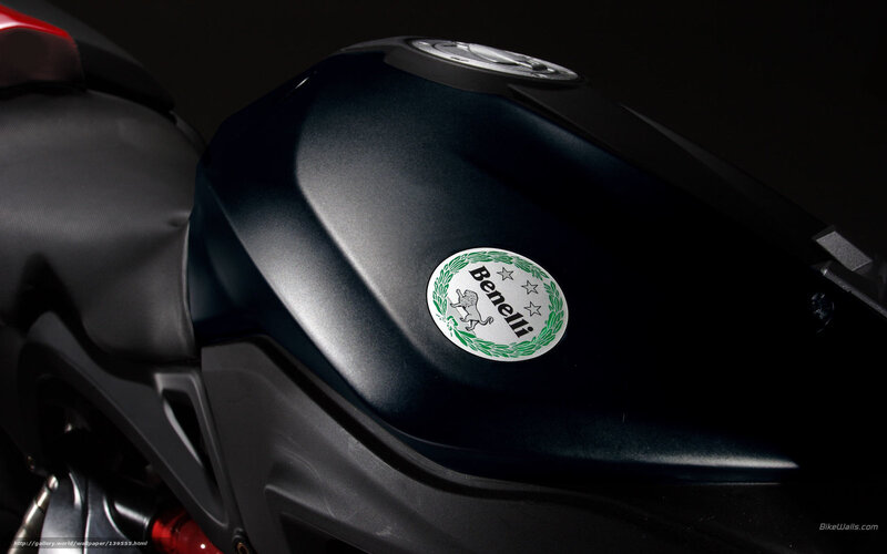 Benelli Motorcycle Fuel Tank — Black