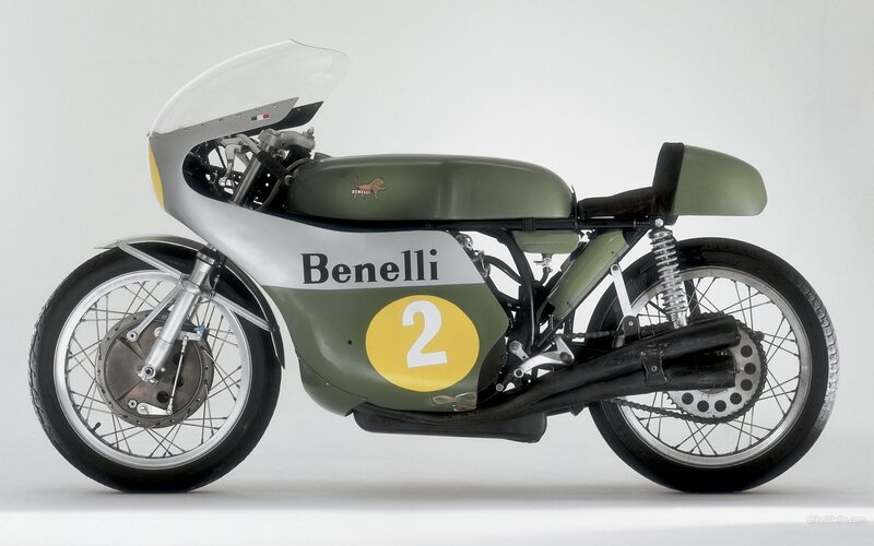 Benelli racing motorcycle