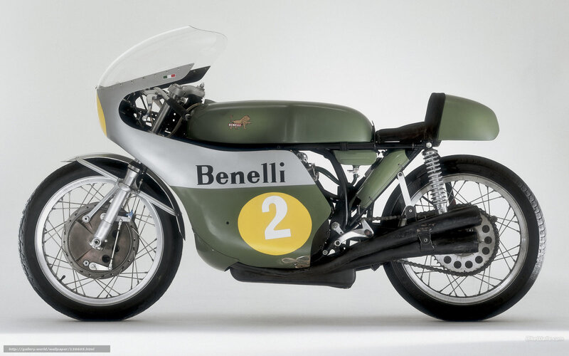 Benelli racing motorcycle