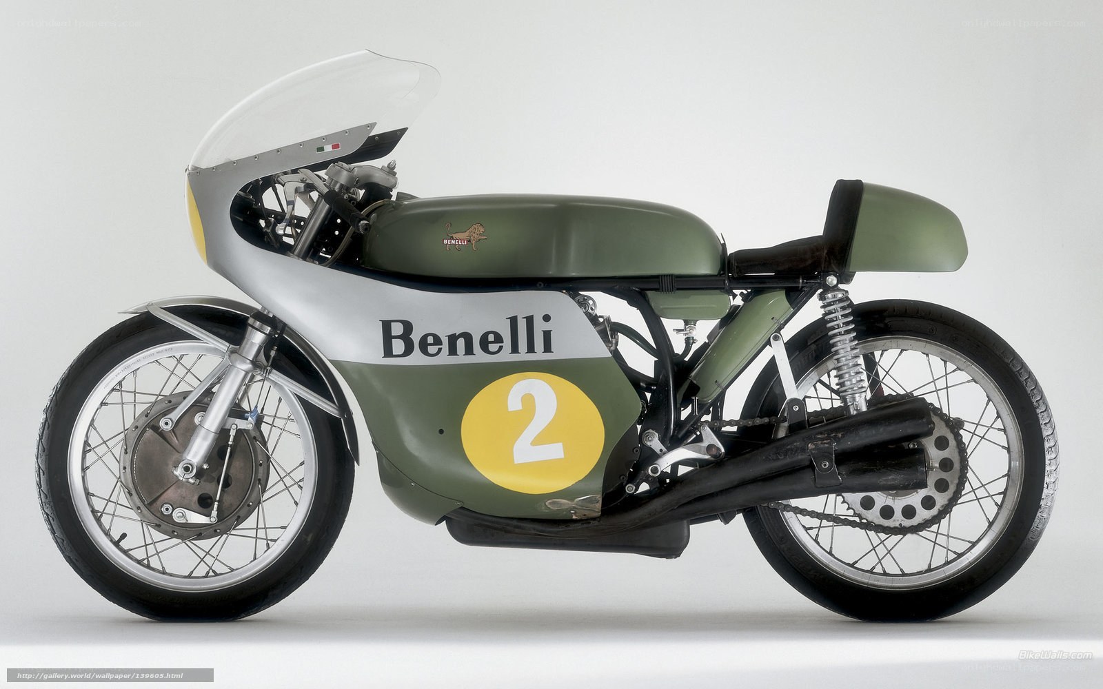 Benelli racing motorcycle