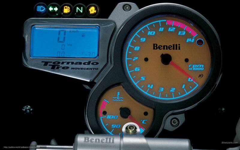 Benelli Tornado Tre dashboard