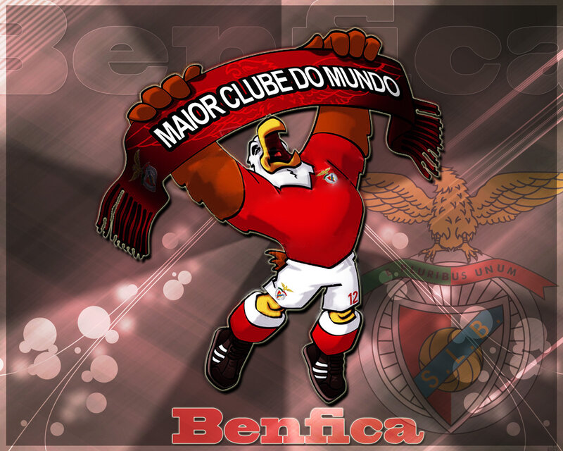 Benfica football mascot