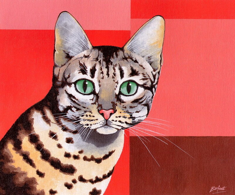 Bengal Cat Portrait