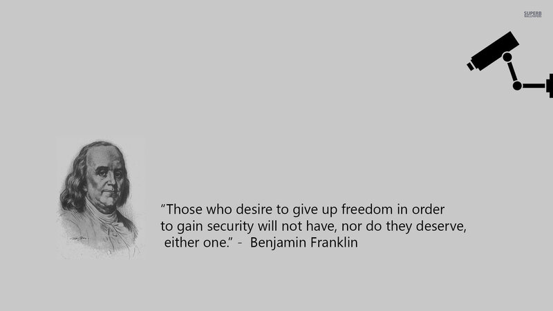 Benjamin Franklin Portrait — Gray