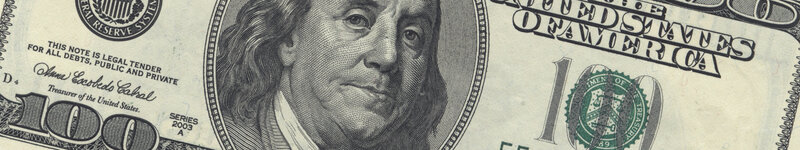 Benjamin Franklin Portrait — Green