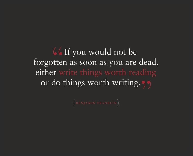 Benjamin Franklin quote