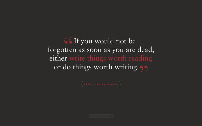 Benjamin Franklin quote