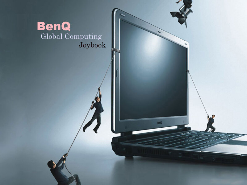 BenQ Joybook laptop advertisement
