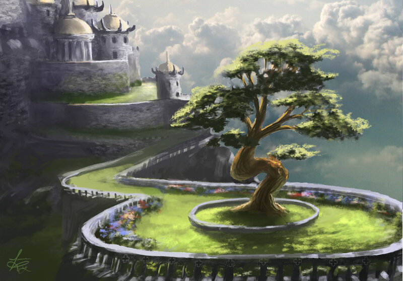 Bent Tree on Terrace