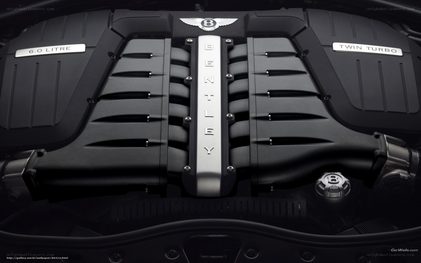 Bentley 6.0L Twin Turbo Engine