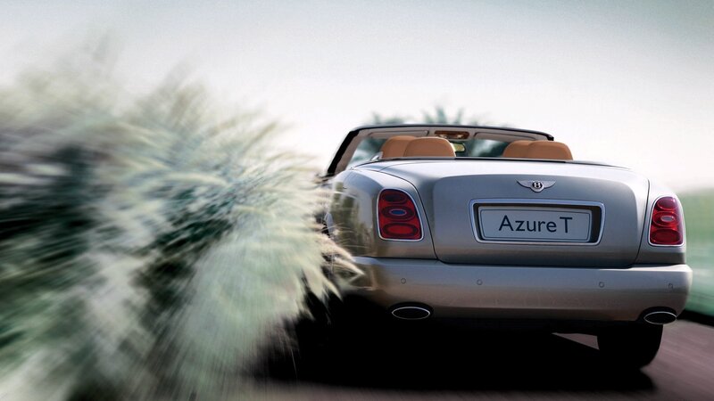 Bentley Azure T in motion