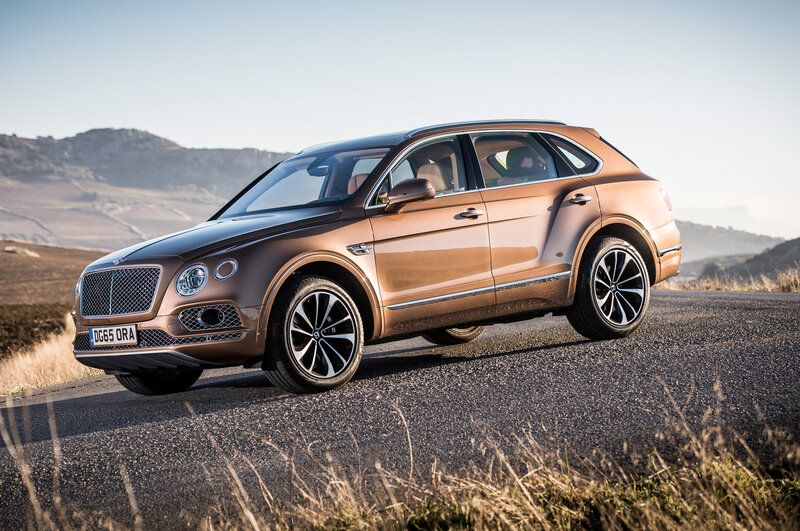 Bentley Bentayga on a scenic road