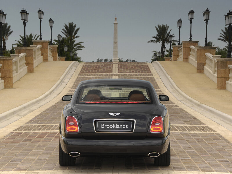 Bentley Brooklands on a grand bridge