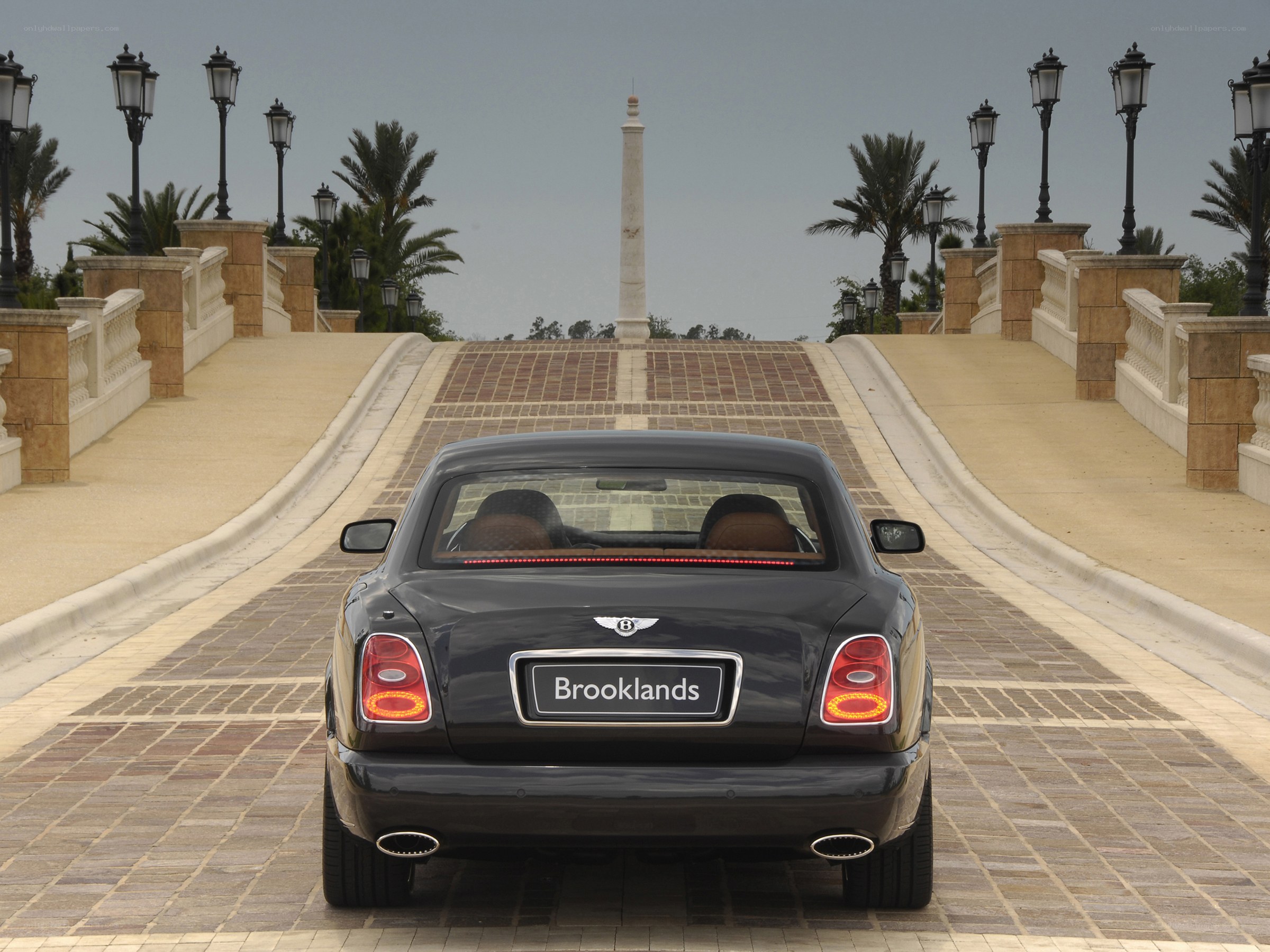 Bentley Brooklands on a grand bridge